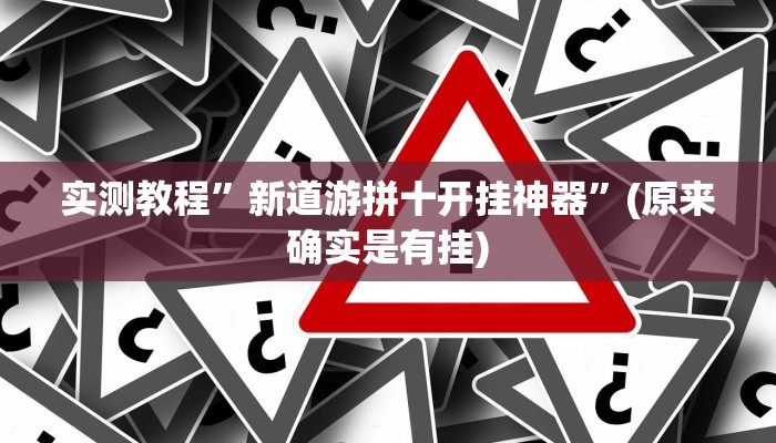 实测教程”闲逸斗地主开挂怎么买”(原来确实是有挂)