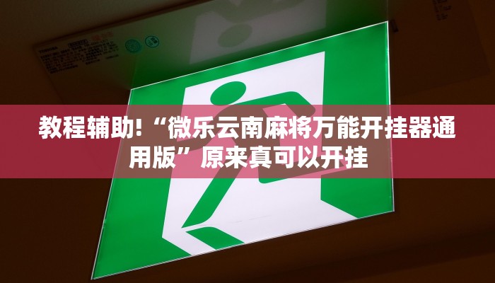 教程辅助!“wepoker德州局透视作弊挂方法”原来真可以开挂