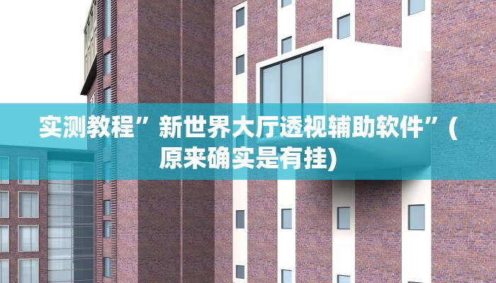 教程辅助!“德扑之星俱乐部德州透视挂”原来真可以开挂