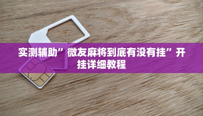 实测辅助”旺旺竞技麻将开挂教程详细开挂教程”其实确实有挂