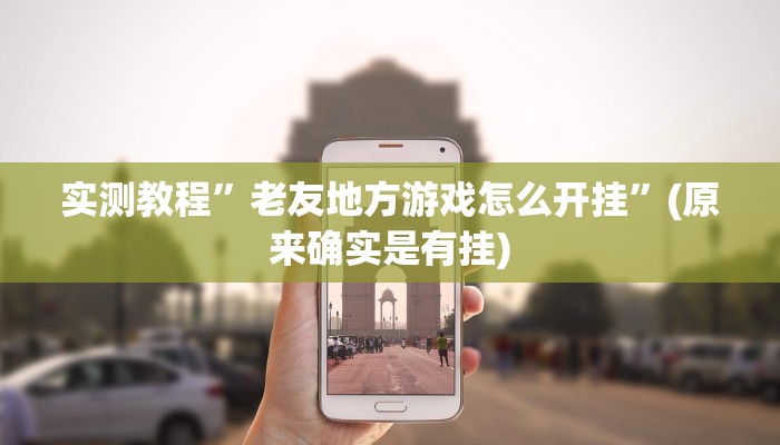 实测教程”老友地方游戏怎么开挂”(原来确实是有挂)
