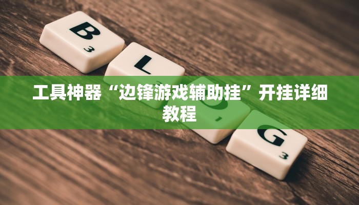 工具神器“边锋游戏辅助挂”开挂详细教程
