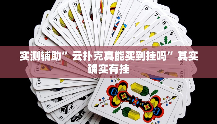 实测辅助”云扑克真能买到挂吗”其实确实有挂