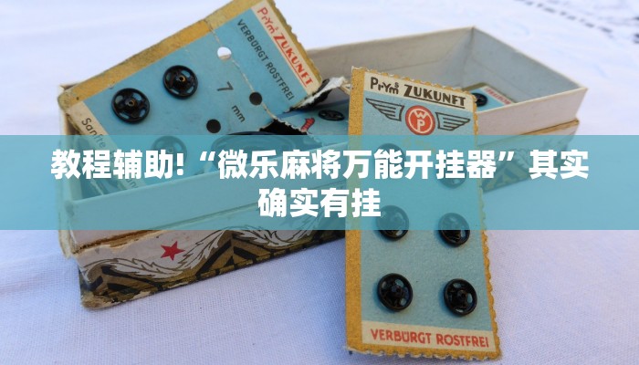 教程辅助!“微乐麻将万能开挂器”其实确实有挂