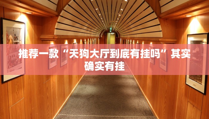 推荐一款“天狗大厅到底有挂吗”其实确实有挂