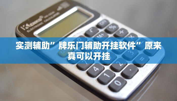实测辅助”牌乐门辅助开挂软件”原来真可以开挂