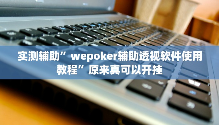 实测辅助”wepoker辅助透视软件使用教程”原来真可以开挂